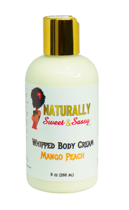 New Whipped Body Cream Mango Peach 9oz.