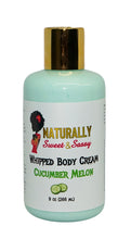 Load image into Gallery viewer, Whipped Body Cream Cucumber Melon 9 oz.
