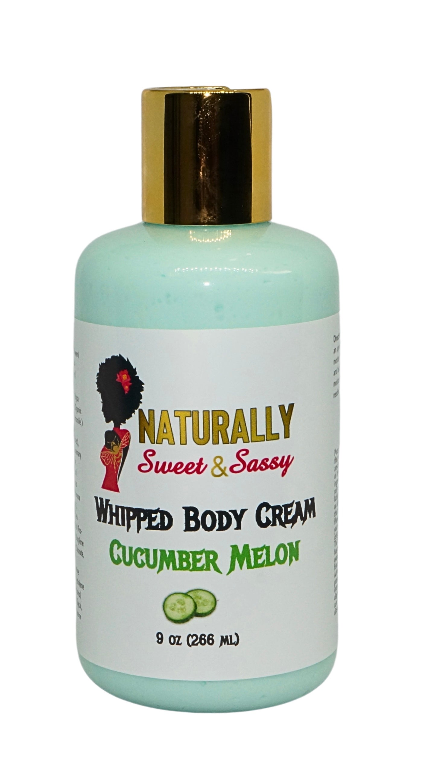 Whipped Body Cream Cucumber Melon 9 oz.