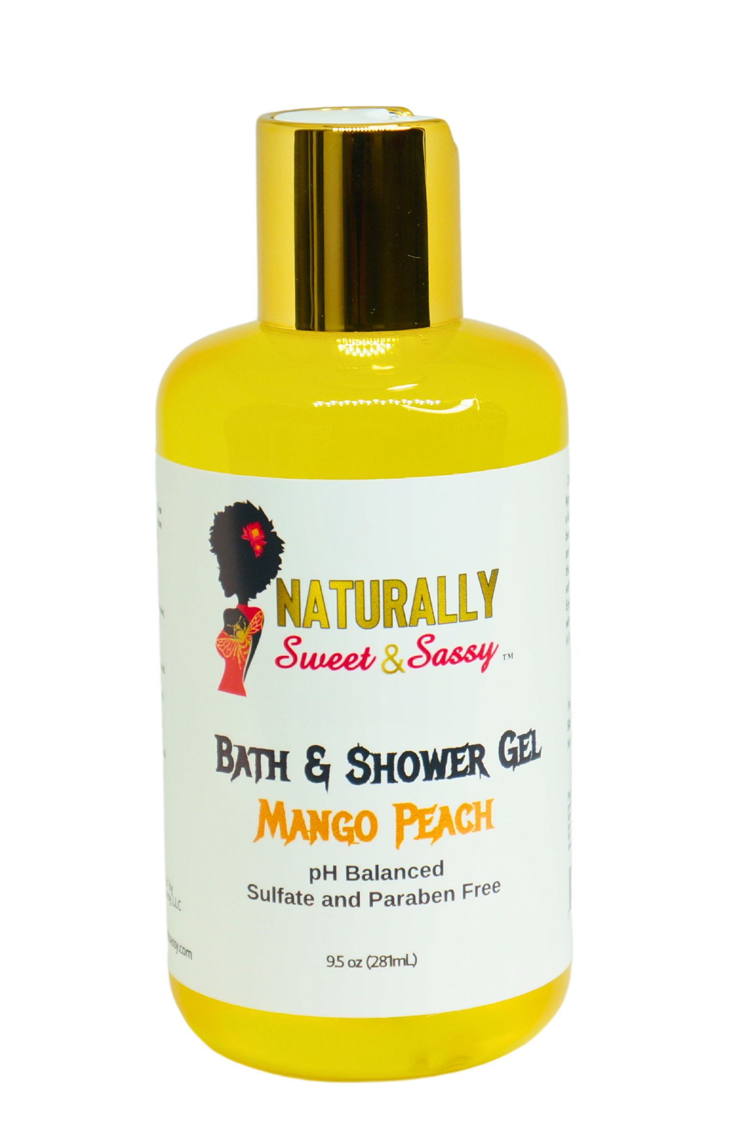 NEW Bath& Shower Gel Mango Peach 9.5 oz.