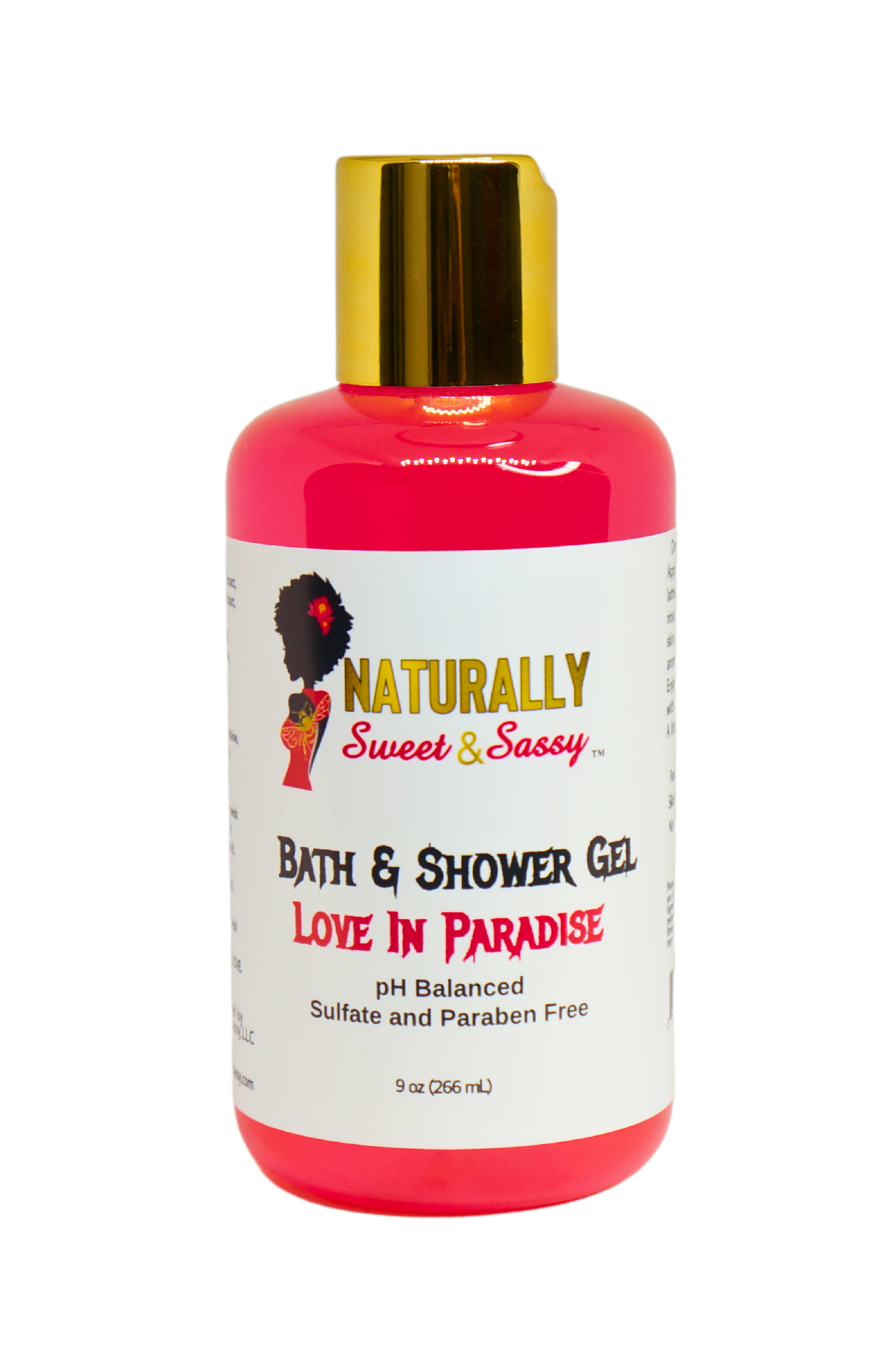 Bath & Shower Gel Love in Paradise 9.5 oz