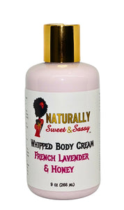 Whipped Body Cream French Lavender & Honey 9 oz.